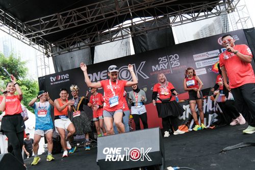 Race photo from ONE RUN 10K 2025