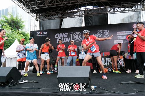 Race photo from ONE RUN 10K 2025