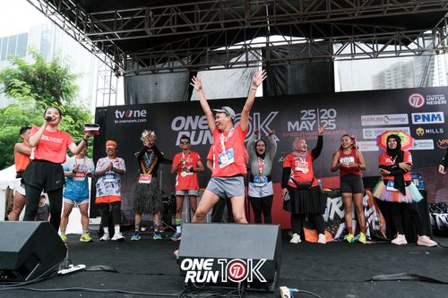 Race photo from ONE RUN 10K 2025