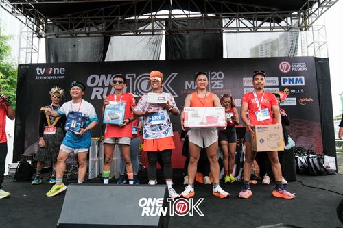Race photo from ONE RUN 10K 2025