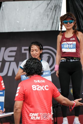 Race photo from ONE RUN 10K 2025
