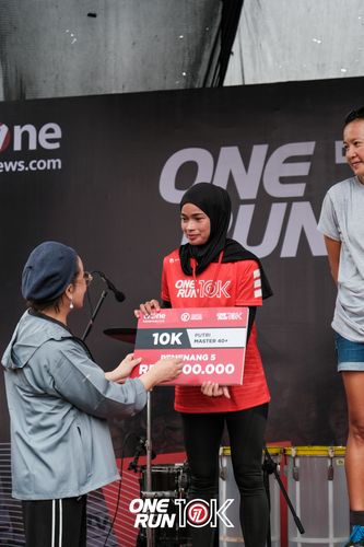 Race photo from ONE RUN 10K 2025