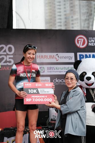 Race photo from ONE RUN 10K 2025