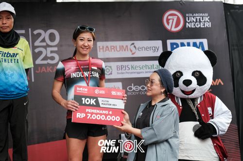 Race photo from ONE RUN 10K 2025
