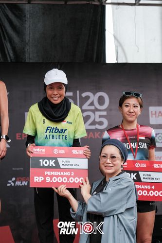 Race photo from ONE RUN 10K 2025