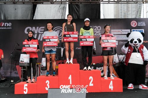 Race photo from ONE RUN 10K 2025