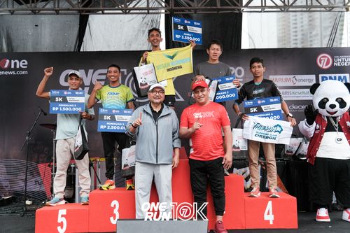 Race photo from ONE RUN 10K 2025