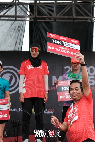 Race photo from ONE RUN 10K 2025