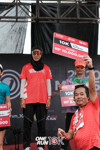 Race photo from ONE RUN 10K 2025