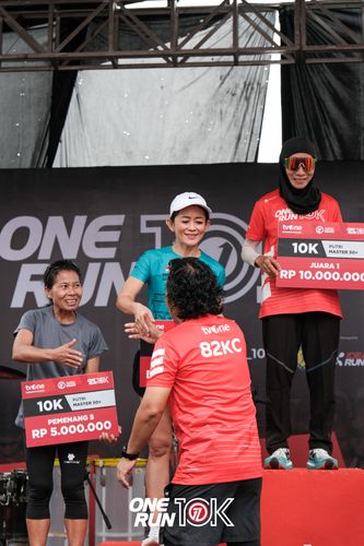 Race photo from ONE RUN 10K 2025