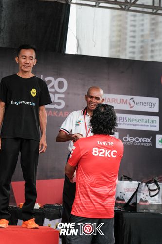 Race photo from ONE RUN 10K 2025
