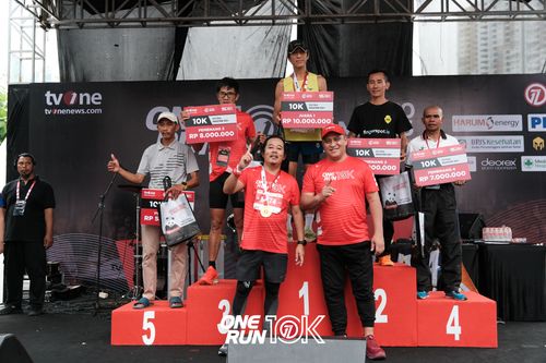 Race photo from ONE RUN 10K 2025