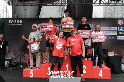 Race photo from ONE RUN 10K 2025