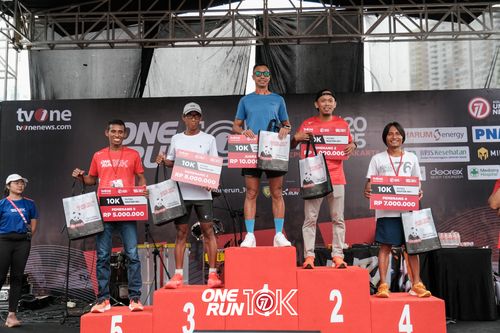 Race photo from ONE RUN 10K 2025