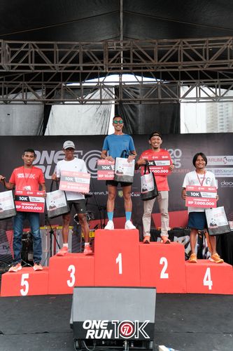 Race photo from ONE RUN 10K 2025