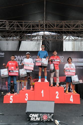 Race photo from ONE RUN 10K 2025