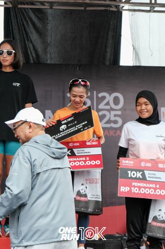 Race photo from ONE RUN 10K 2025