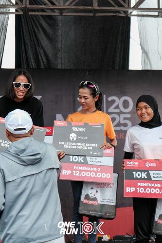 Race photo from ONE RUN 10K 2025