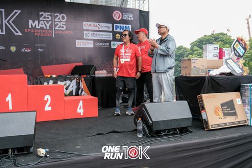 Race photo from ONE RUN 10K 2025