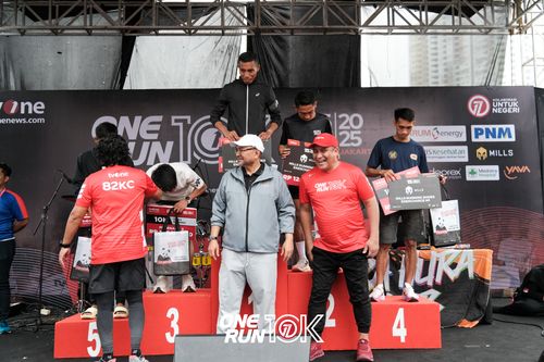 Race photo from ONE RUN 10K 2025