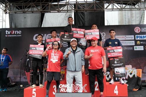 Race photo from ONE RUN 10K 2025