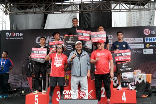 Race photo from ONE RUN 10K 2025