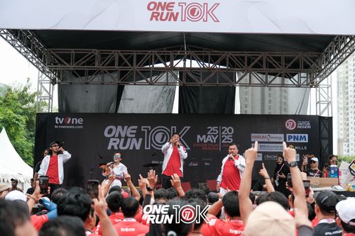 Race photo from ONE RUN 10K 2025