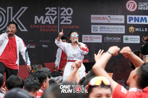 Race photo from ONE RUN 10K 2025