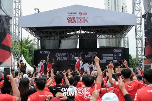 Race photo from ONE RUN 10K 2025