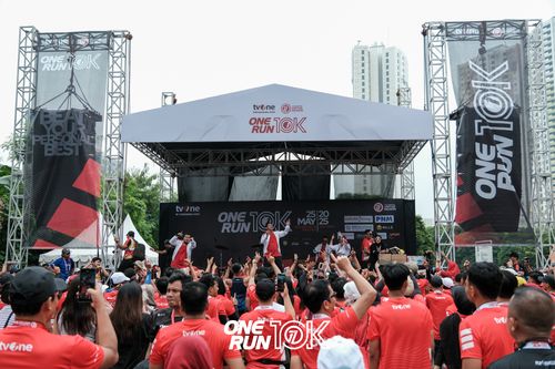 Race photo from ONE RUN 10K 2025