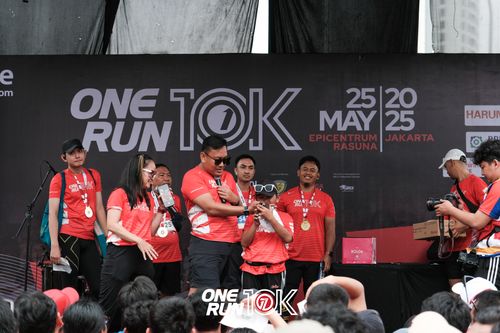 Race photo from ONE RUN 10K 2025
