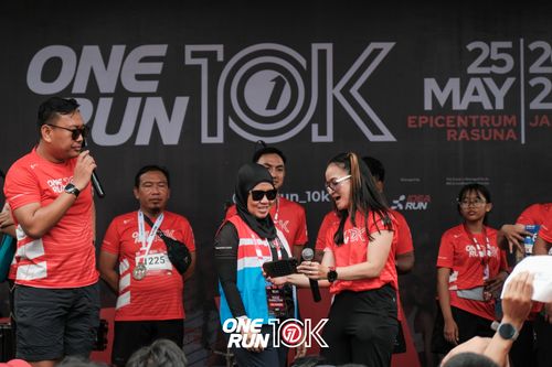 Race photo from ONE RUN 10K 2025