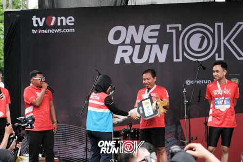 Race photo from ONE RUN 10K 2025