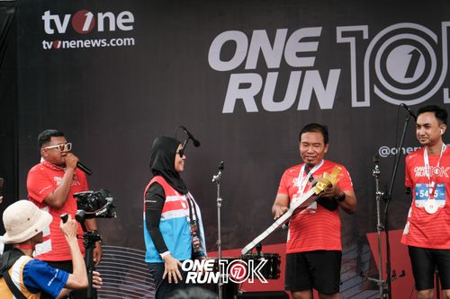 Race photo from ONE RUN 10K 2025