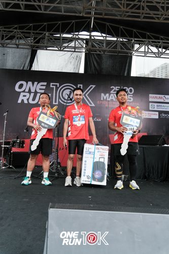 Race photo from ONE RUN 10K 2025