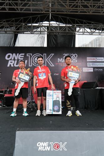 Race photo from ONE RUN 10K 2025