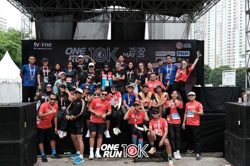 Race photo from ONE RUN 10K 2025