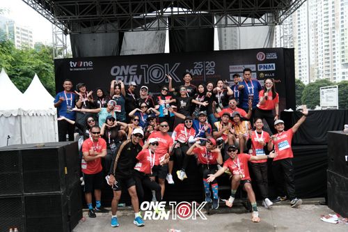 Race photo from ONE RUN 10K 2025