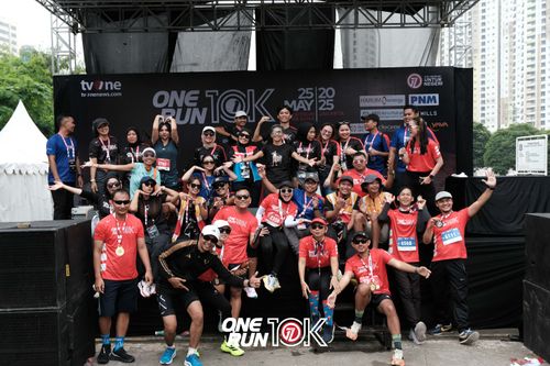 Race photo from ONE RUN 10K 2025