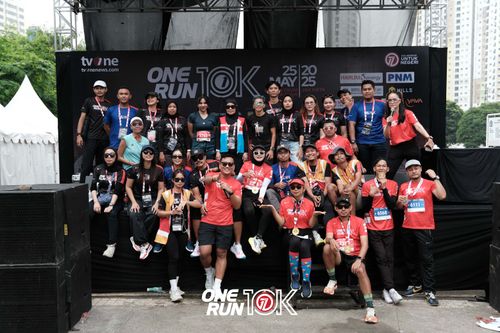 Race photo from ONE RUN 10K 2025