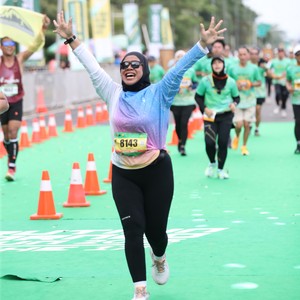 Race photo from ARUTMIN BORNEO RUN 2025
