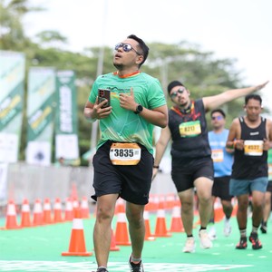 Race photo from ARUTMIN BORNEO RUN 2025