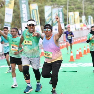 Race photo from ARUTMIN BORNEO RUN 2025