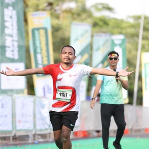 Race photo from ARUTMIN BORNEO RUN 2025
