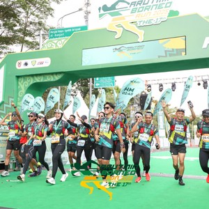 Race photo from ARUTMIN BORNEO RUN 2025