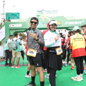 Race photo from ARUTMIN BORNEO RUN 2025