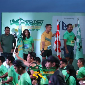 Race photo from ARUTMIN BORNEO RUN 2025