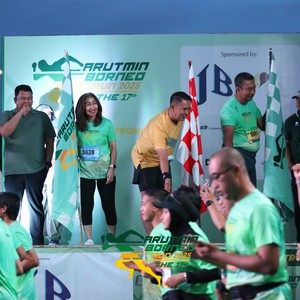 Race photo from ARUTMIN BORNEO RUN 2025