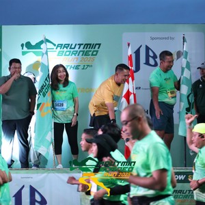 Race photo from ARUTMIN BORNEO RUN 2025