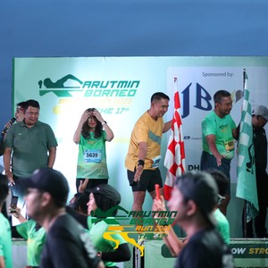Race photo from ARUTMIN BORNEO RUN 2025